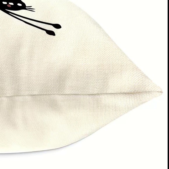 🆕Sitting Pretty Cat Pillow Case Cover: Zipper bottom - Picture 3 of 3